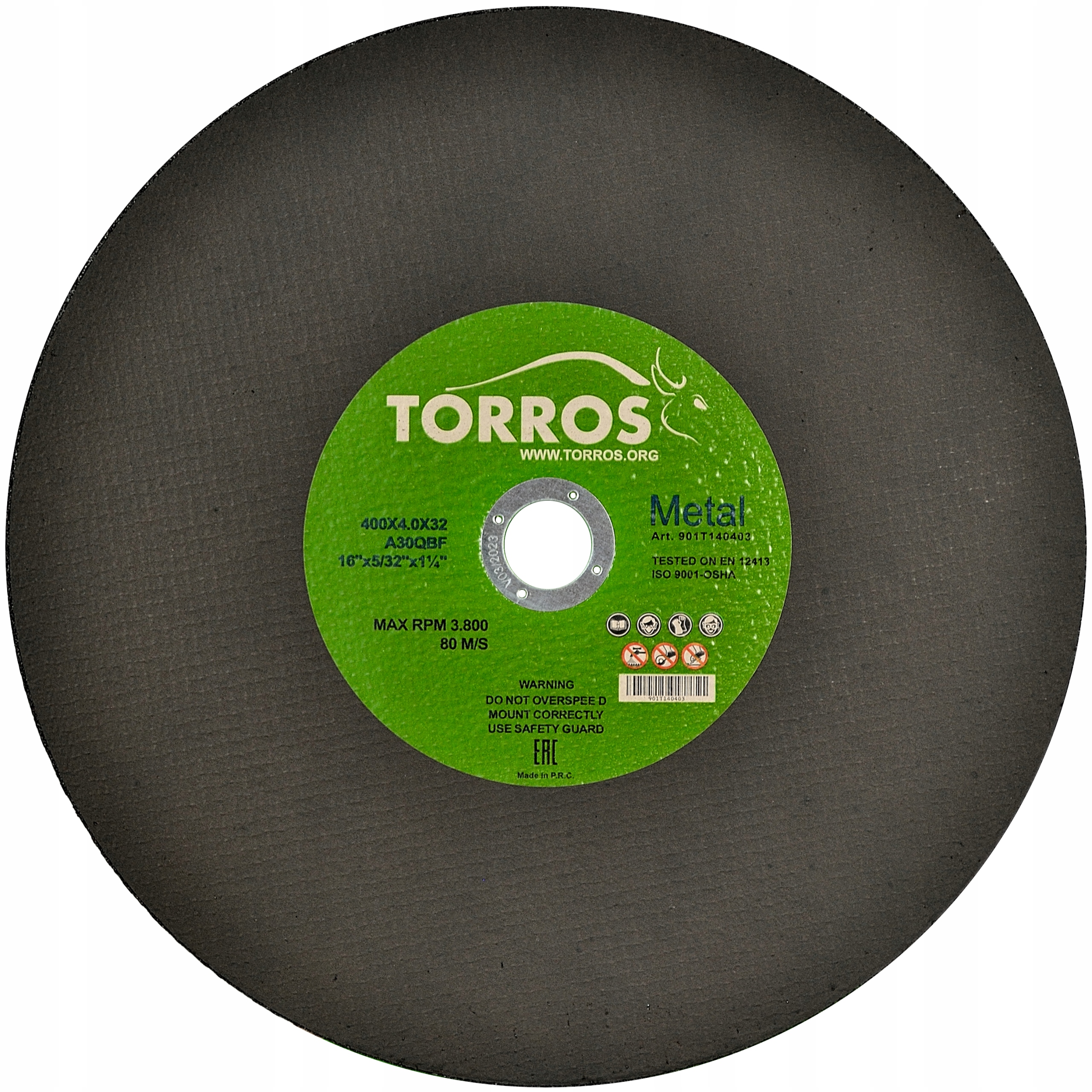

Tarcza do cięcia metalu Torros 400x4x32mm tarcze