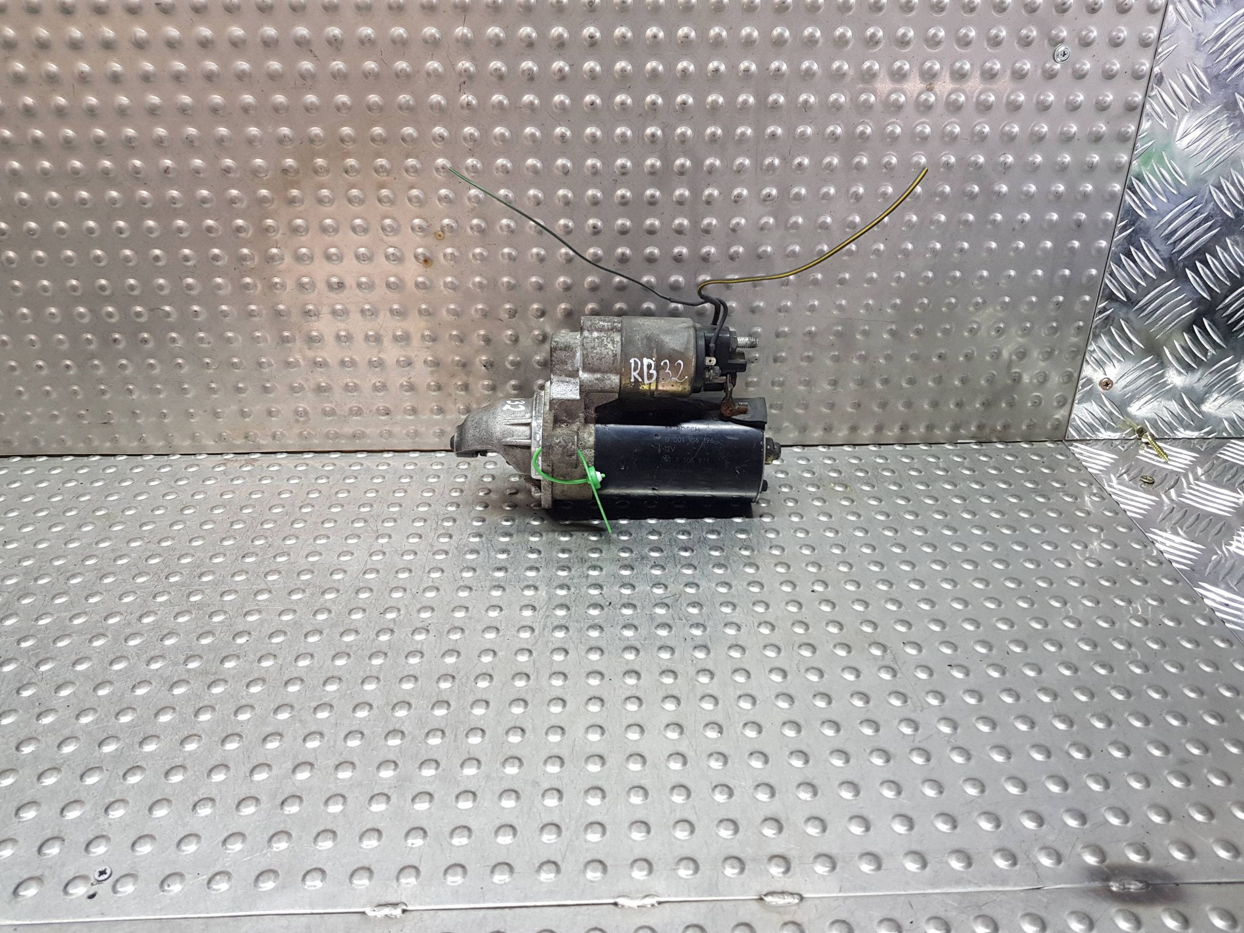 starter 7505979 0001108196 BMW E46 2.0i VALVETRONIC 01