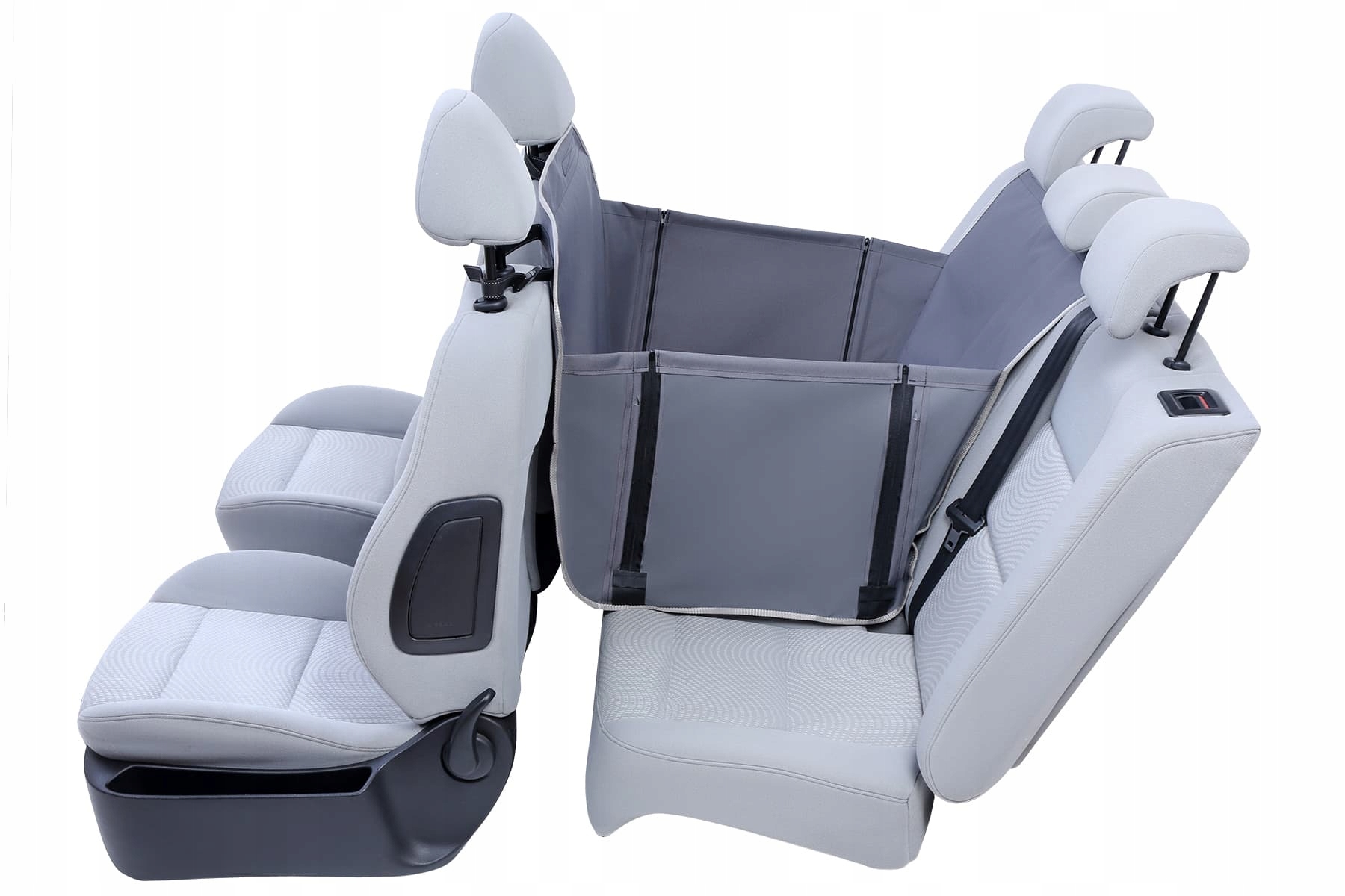 Levně automobilová podložka pro psa Kardimata Anti Slip Popelavá 70 cm