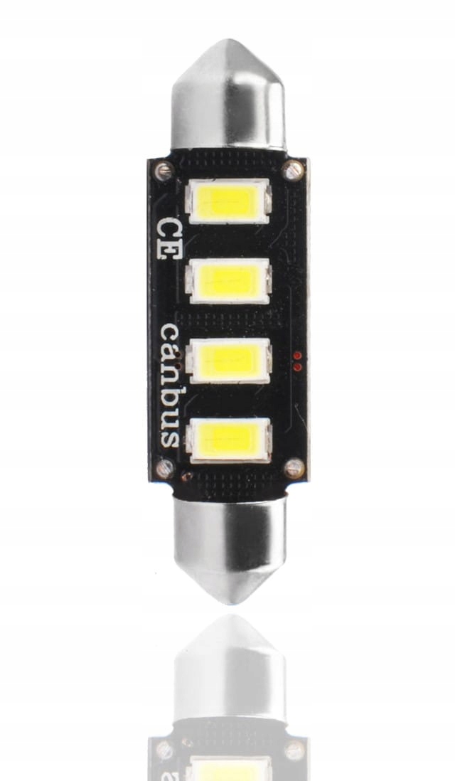 M-Tech Dioda LED C5W C10W SV8.5 12V 41mm Biała Producent M-Tech