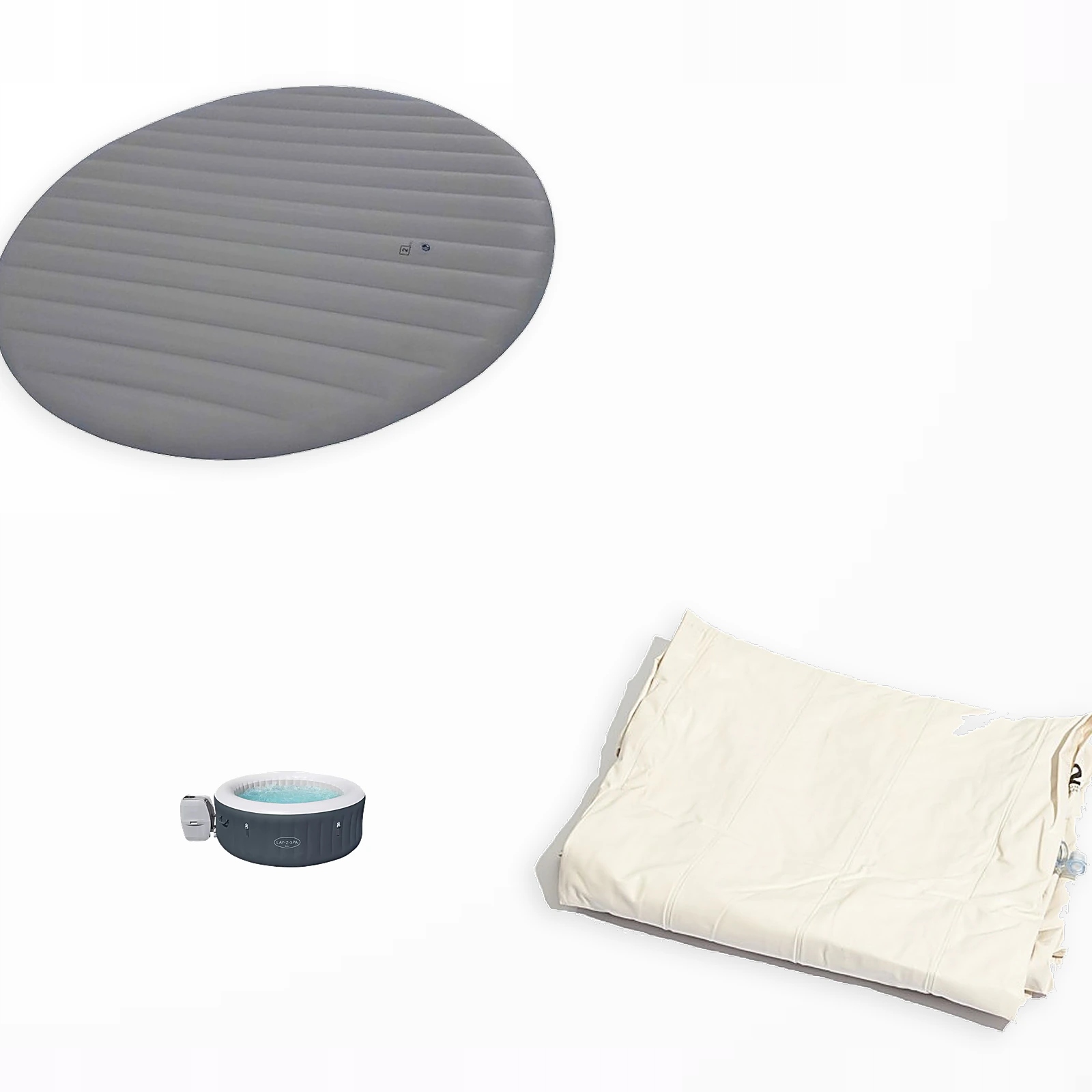 Krycí Plachta nafukovací do lázní Lay-Z-Spa AirJet 180 cm Led Bali 60009 Bestway nové
