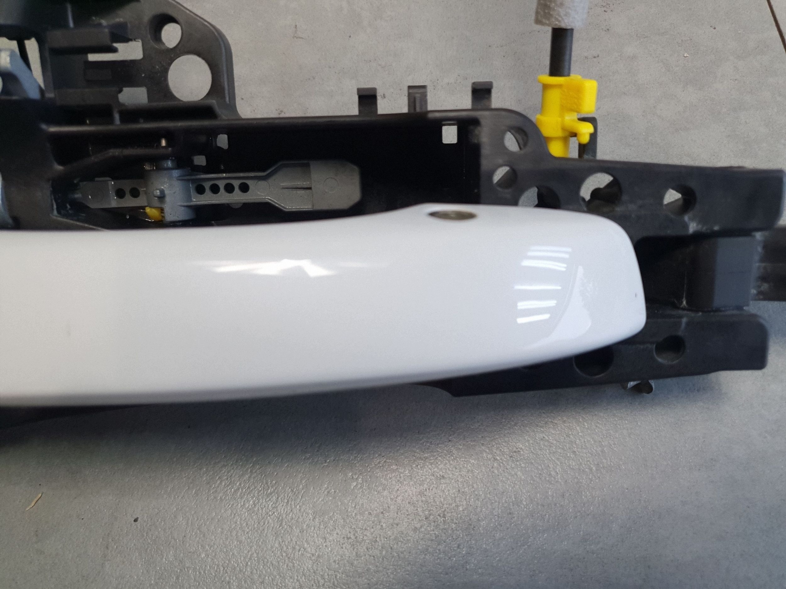 Audi Q7 4M exterior handle door left front ls9r keyless led 4H0837205
