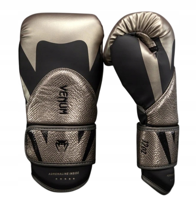Venum Rękawice Bokserskie Challenger 4.0 Scales Silver/Black 12OZ