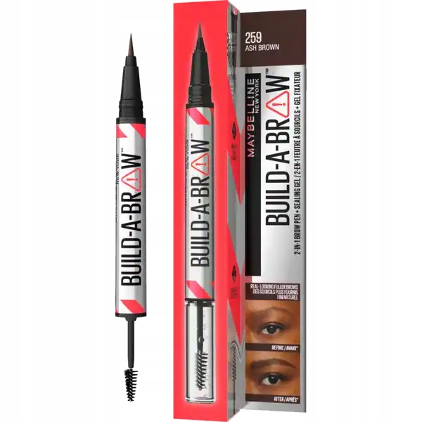 Tužka na obočí 259 Ash Brown Build-A-Brow Maybelline 1,4 g
