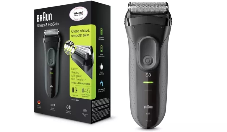 Golarka Braun 3000 Dokładna Golarka Doskonałe Golenie 4210201124481