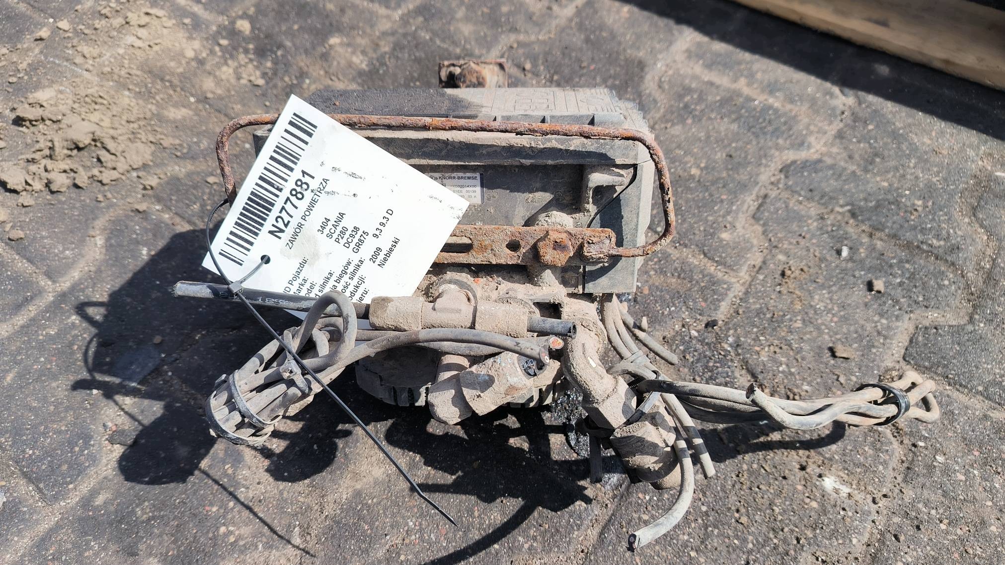 Sensor luft K032014X00 SCANIA P280