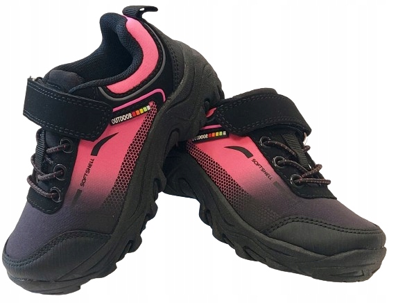 Buty Trekingowe Superun Softshell Niskie Fuksja R 31 W 20,00 CM