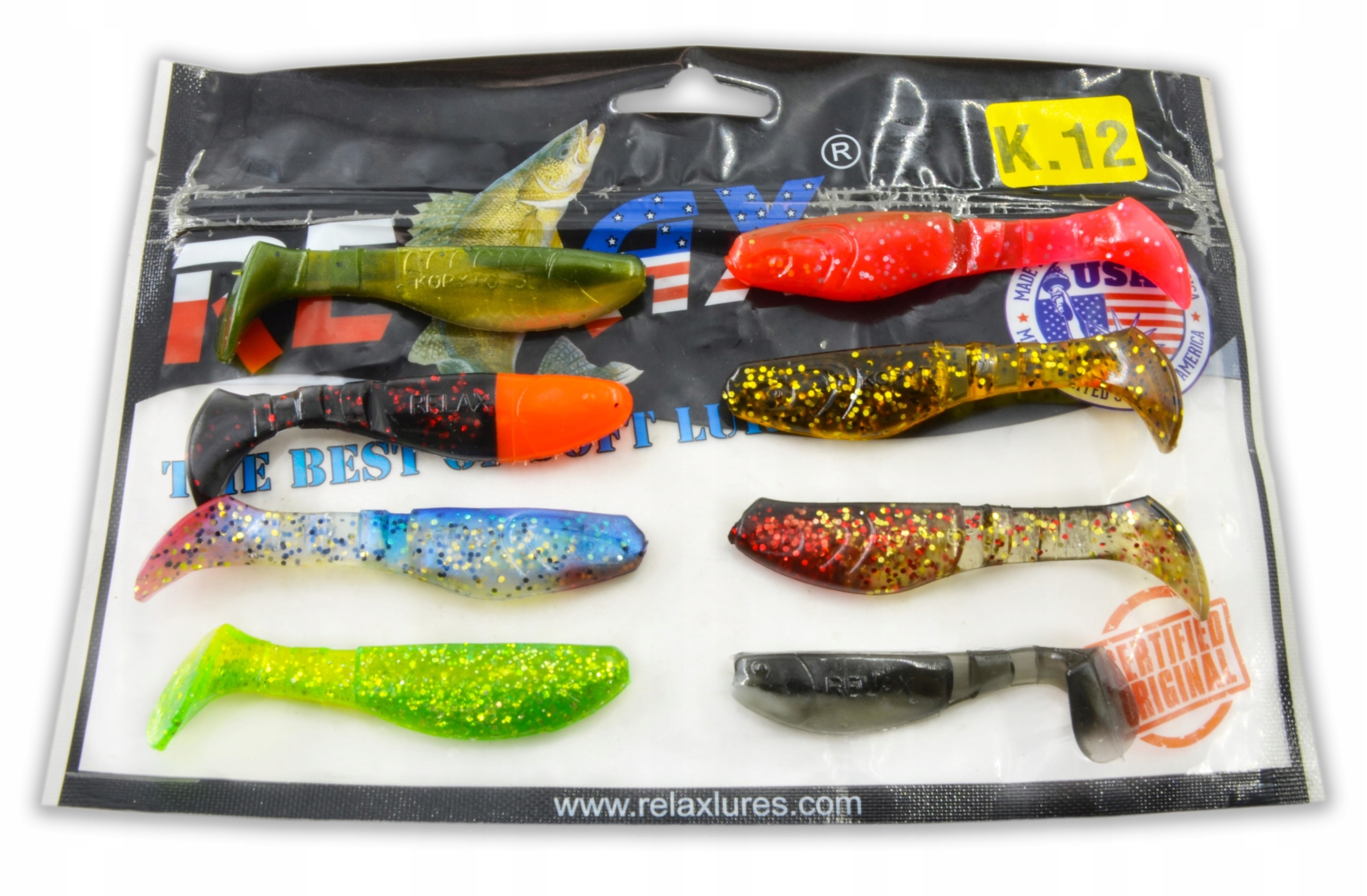 K.12 Relax Kopyto 8CM Guma Na Szczupaka 8SZT