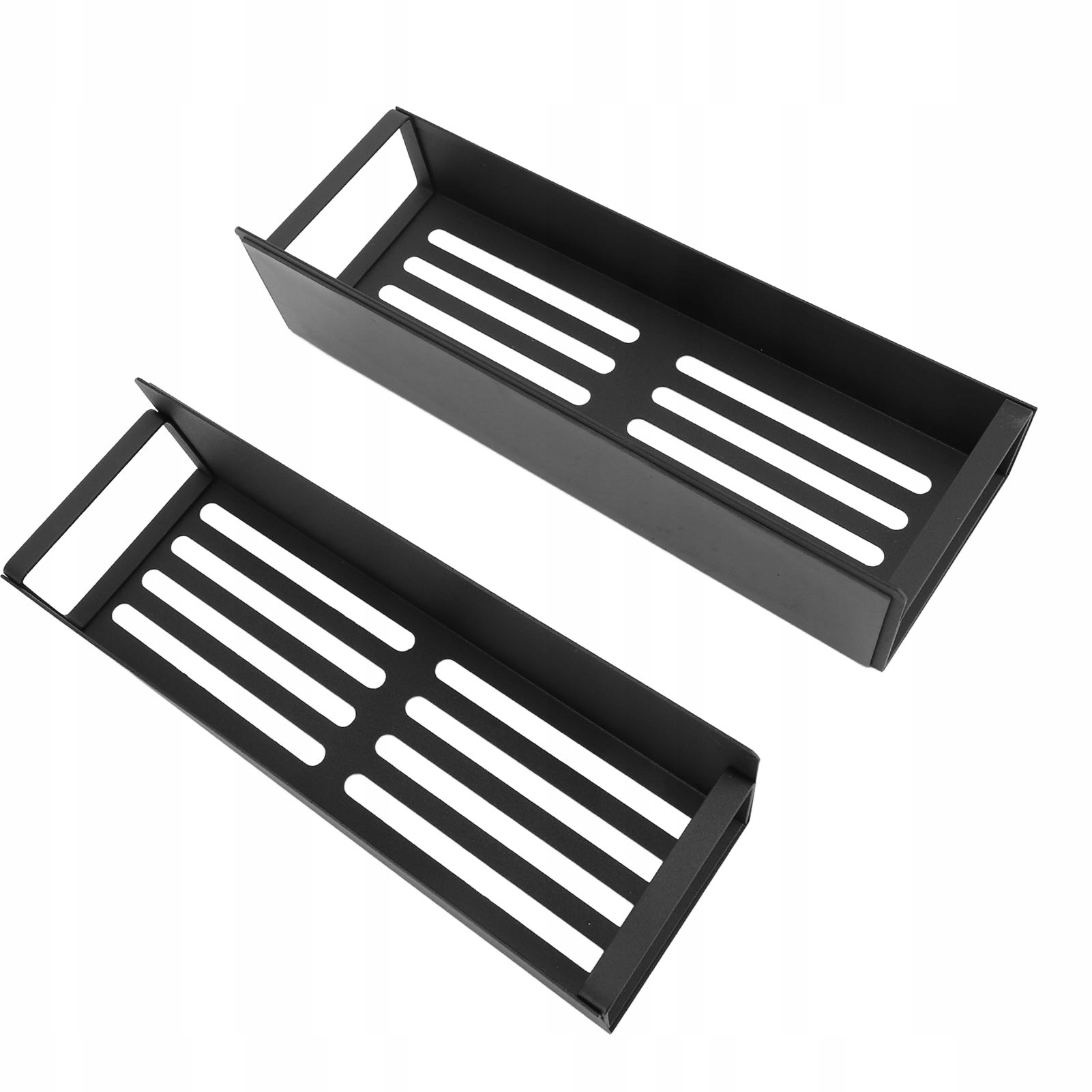 ZESTAW PÓŁKA MAGNETYCZNA NA LODÓWKĘ, PRALKĘ 2X + HACZYKI Wysokość mebla 10 cm