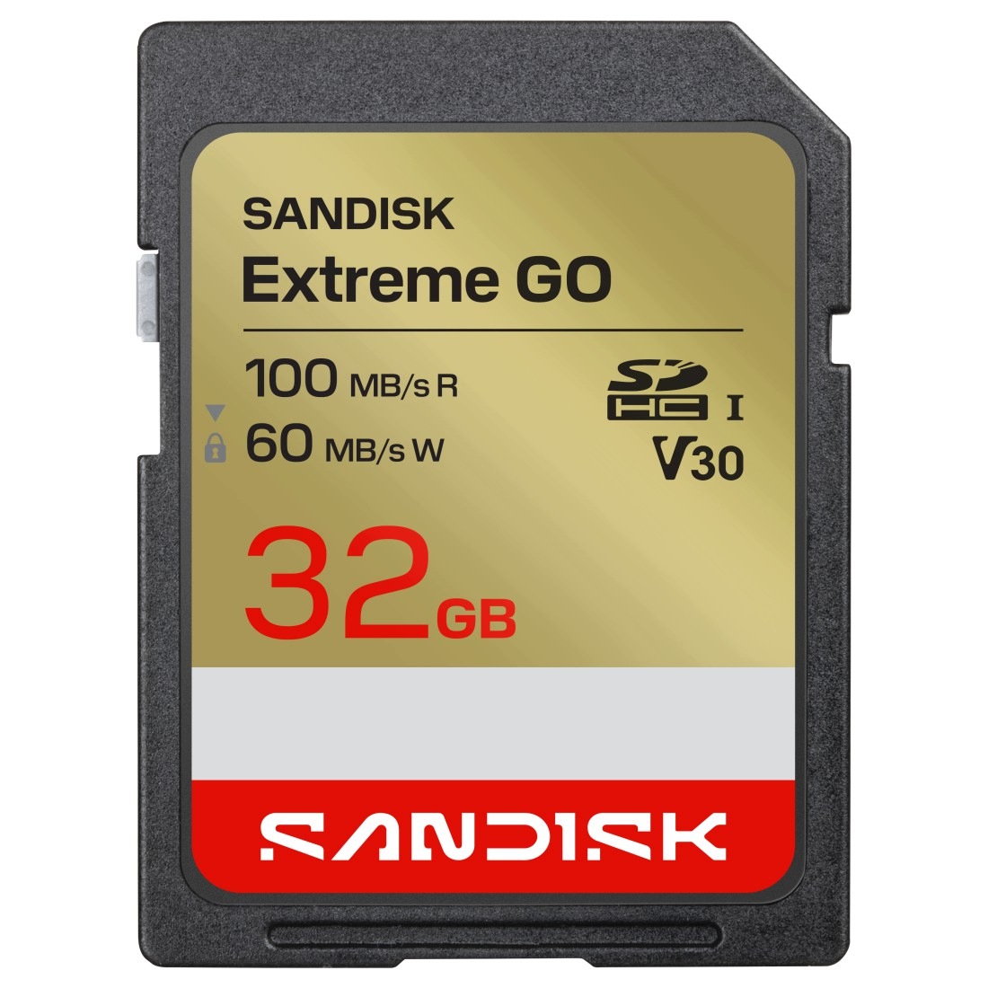 Sandisk Extreme Go Sdhc 32 Gb 100/60 MB/s C10 V30 Uhs-i U3 Karta Pamięci