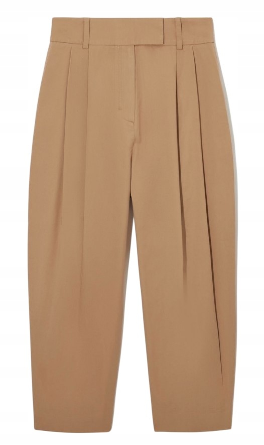 Cos Dámské Bavlna Kalhoty S Vysokým Pasem, Široké Nohavice, vel. 42