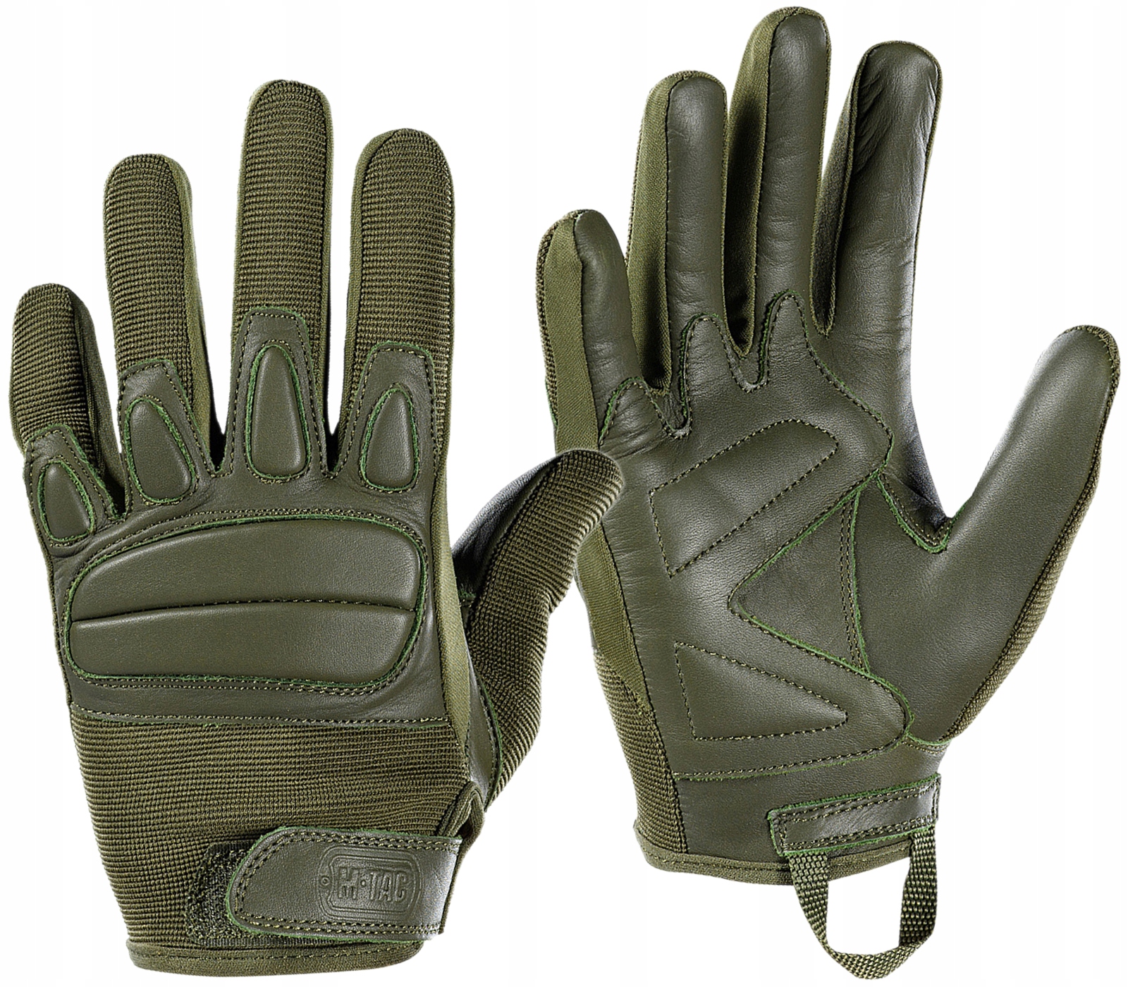 Taktické Rukavice Assault Tactical MK.2 Kožené M-tac Olivové 2XL