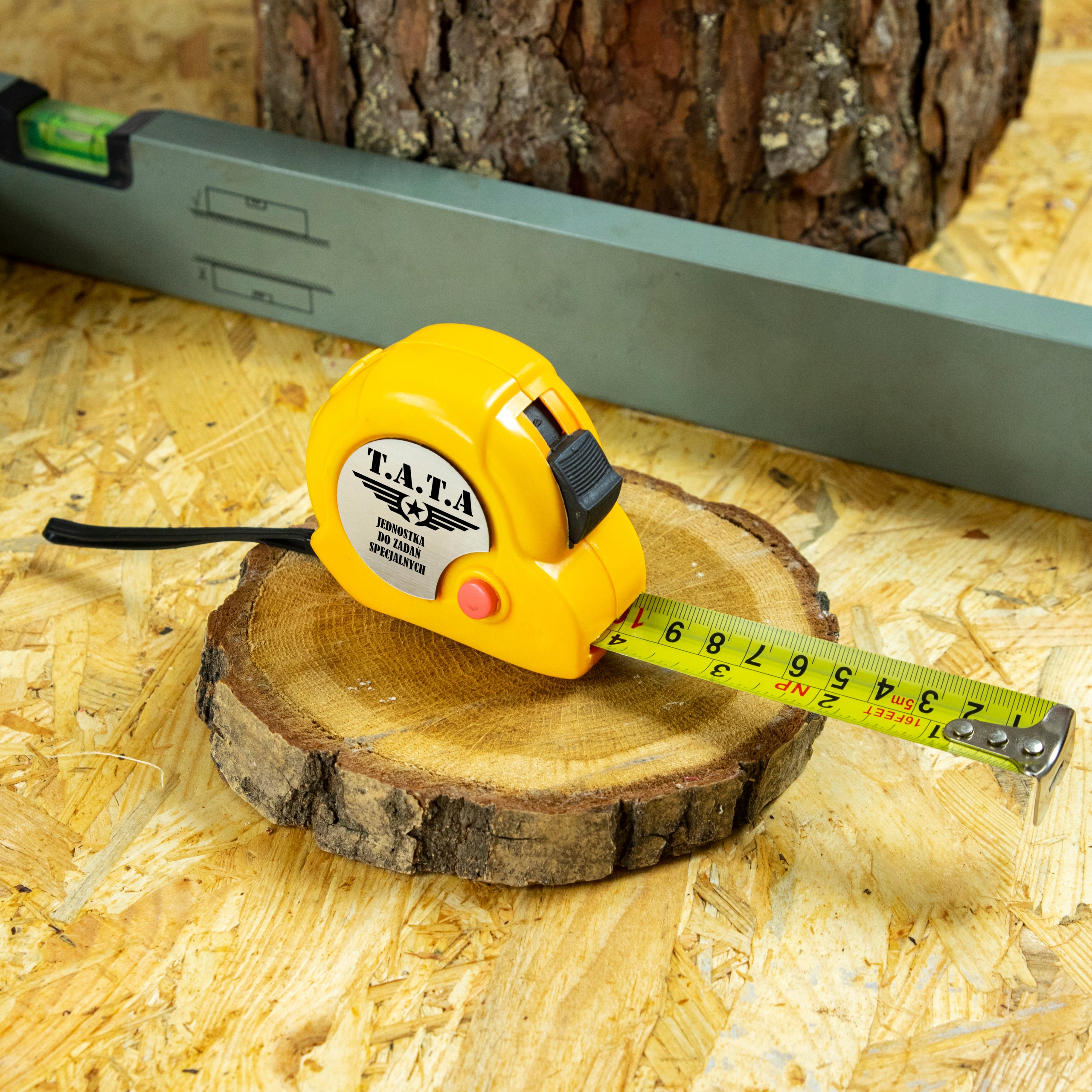 Mérőszalag Tekercses 5m Ajándék ötlet apák napjára Akció apák napja