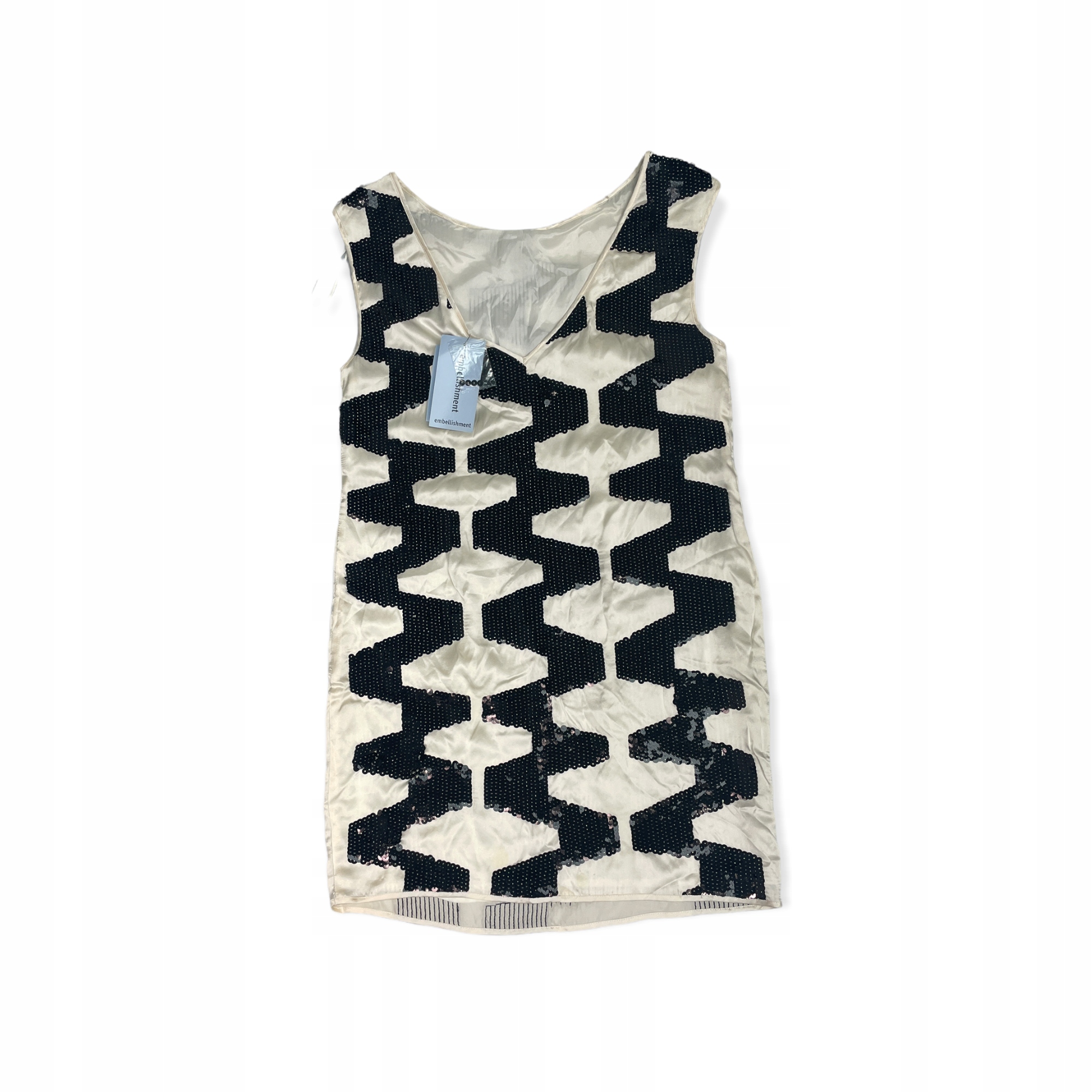 Šaty s ramínky Embellishment M/L