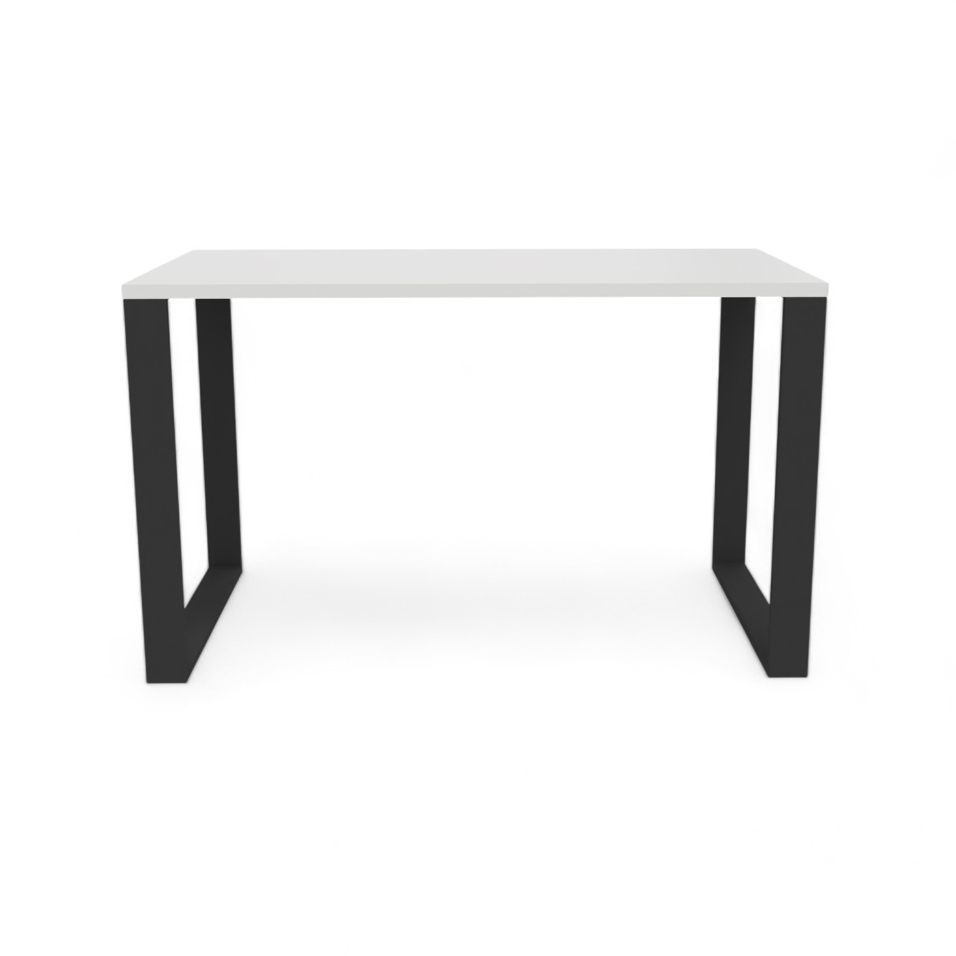 Stół stolik Loft do kuchni do jadalni 110x60 biały nogi metalowe