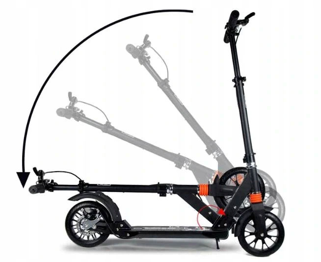 DUŻA HULAJNOGA MIEJSKA DLA DOROSŁYCH URBAN AMORTYZATORY HAMULEC TARCZOWY Kod producenta ZetorMiks1