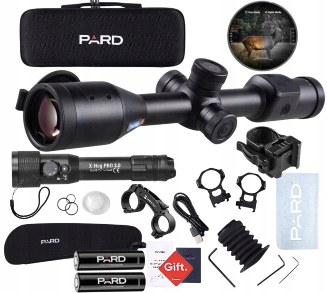 Dalekohled pro noční vidění Pard Night Stalker 4K v2 Lrf X-hog v2 3v1 držák 30/1
