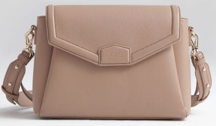 Joissy Midi Crossbody Torebka Dla Mamy Organizer Do Wózka 2w1 Blush Beige