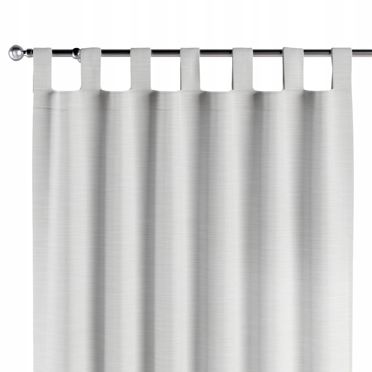 Záves na traky 1 ks 130x245 cm biely