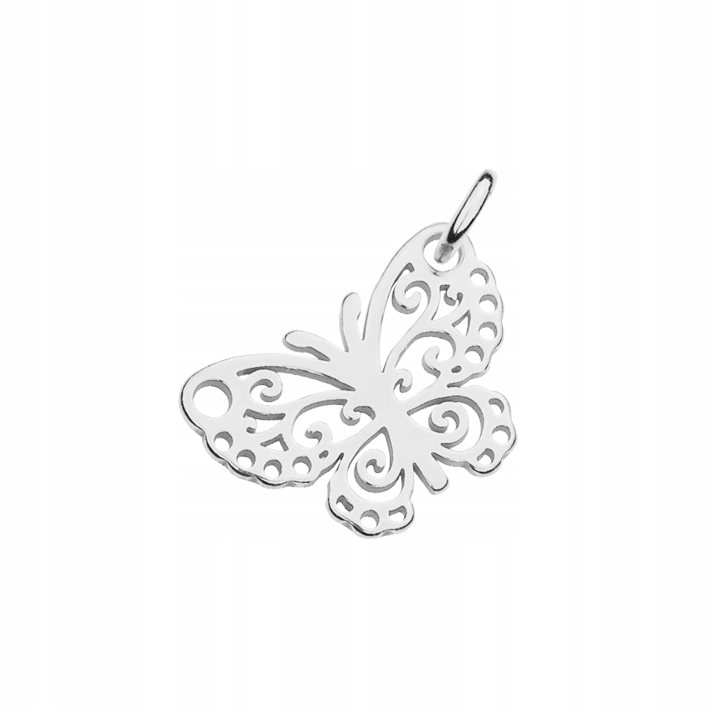 

Zawieszka charms wisiorek z motylkiem motyl