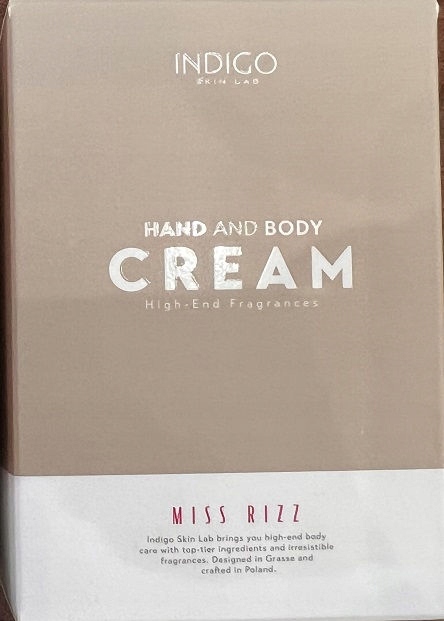 INDIGO MISS RIZZ Krem do rąk dłoni 60ml kulka w tubce tubka do torebki ...