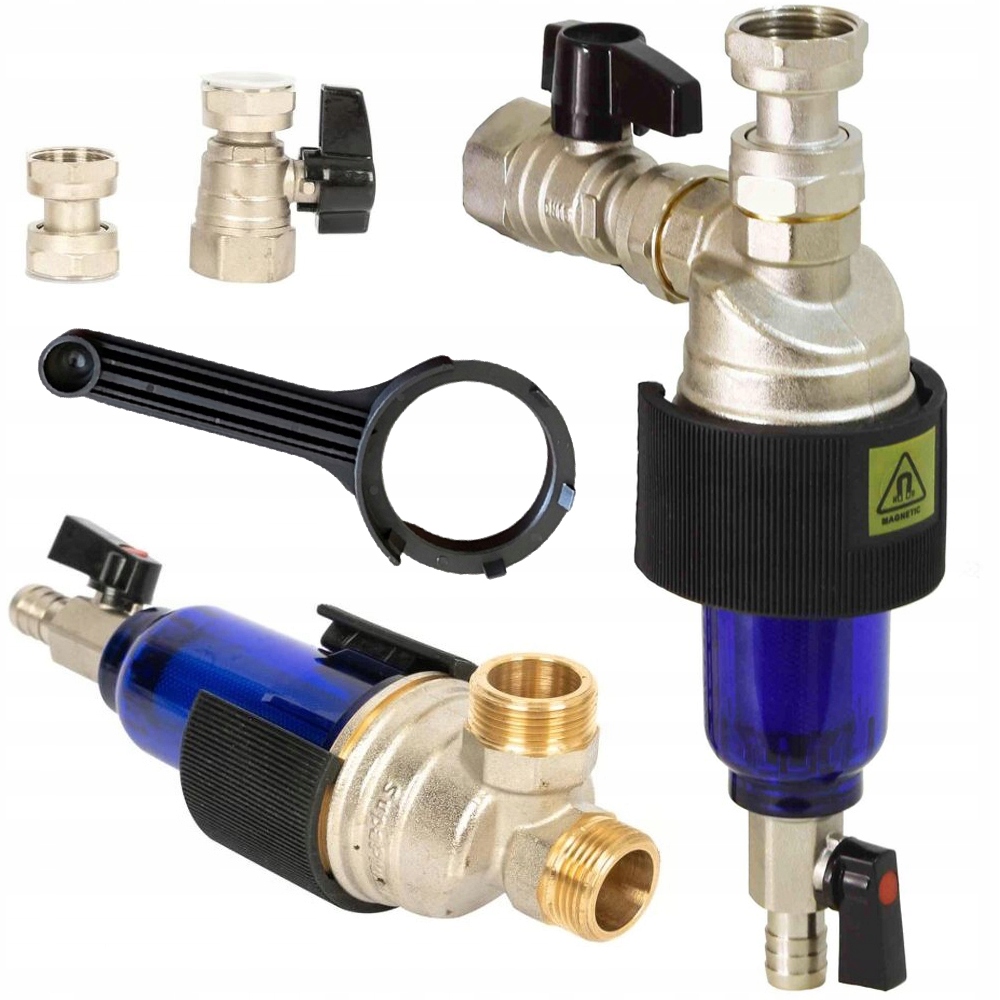 Magnetický Filtr Odlučovač Nečistot Ibo 3/4 Palce DN20 Klíč Ventil