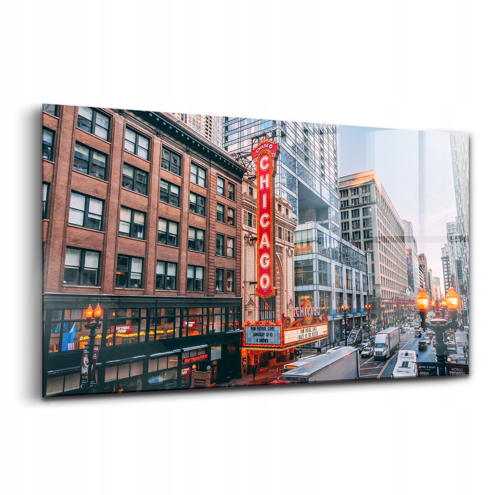 Nástěnný obraz do kuchyně Fotografie budov v Chicagu