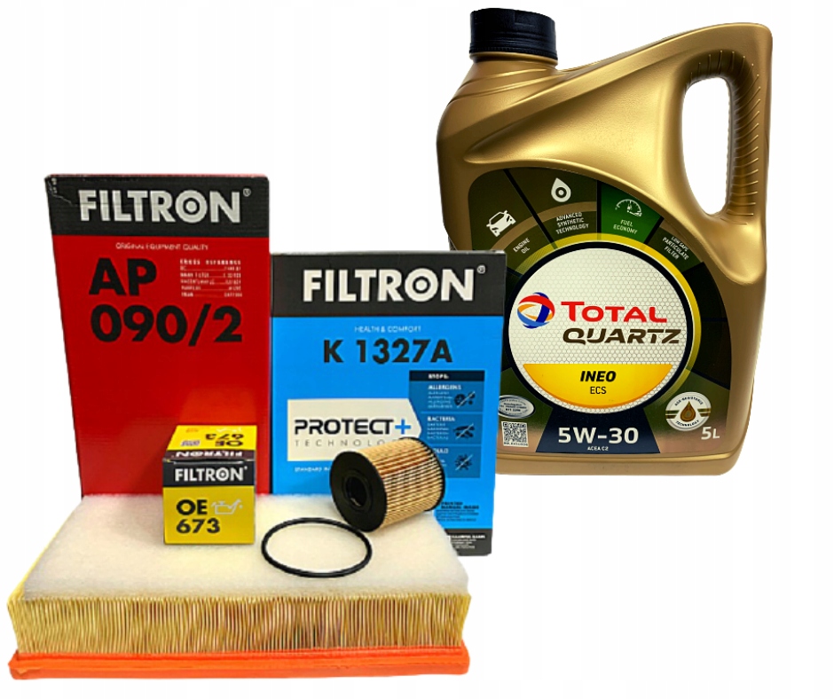 

Zestaw Filtrów Filtron Peugeot 508 2.0 Hdi+olej 5L