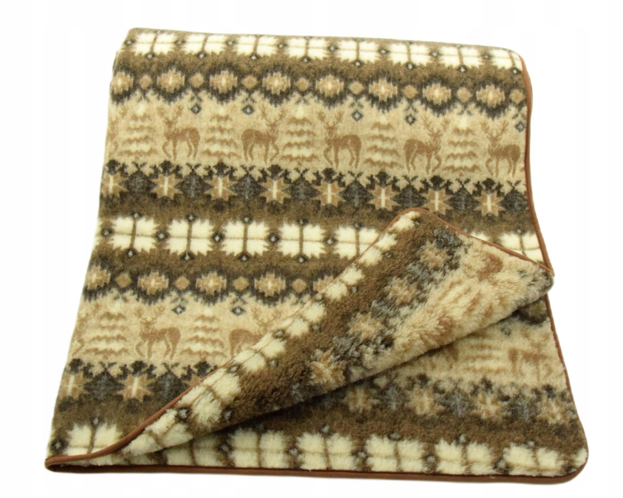 Vlněná deka Přikrývka přehoz z vlny 160 x 200