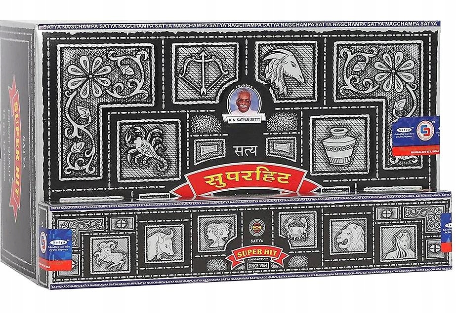 

Kadzidła Nag Champa Satya pudełko12x15g