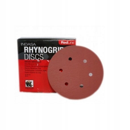 

Indasa Krążek Ścierny Red Line Rzep 150mm P2000