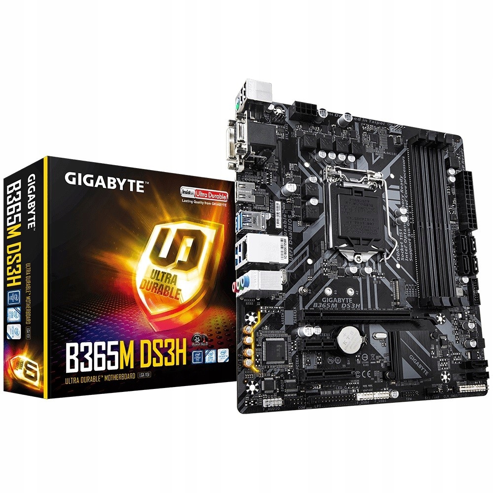 

Gigabyte B365M DS3H Processor family Intel, Proces