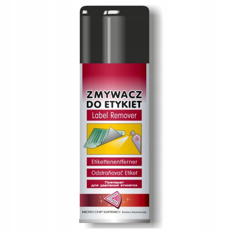 Spray Zmywacz Etykiet Kleju Naklejek Label 400ml