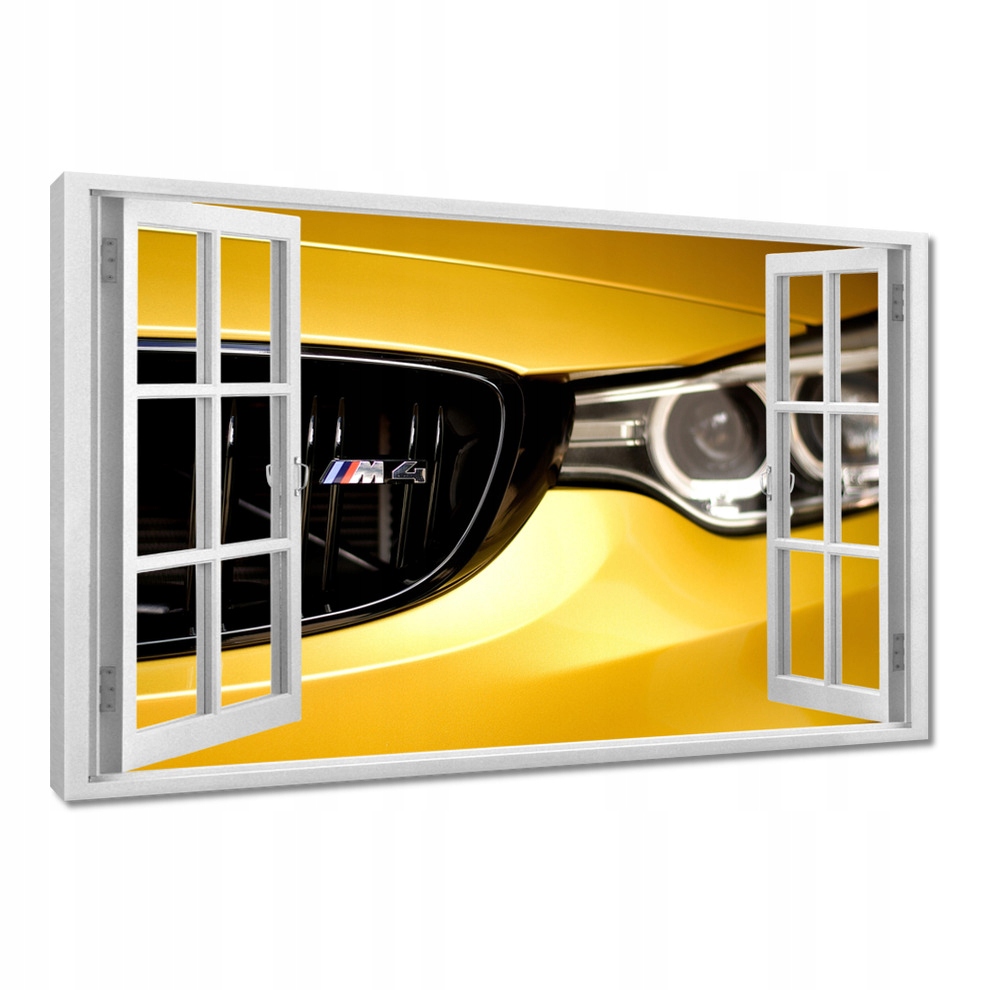

Obrazy 120x80 Żółte Bmw