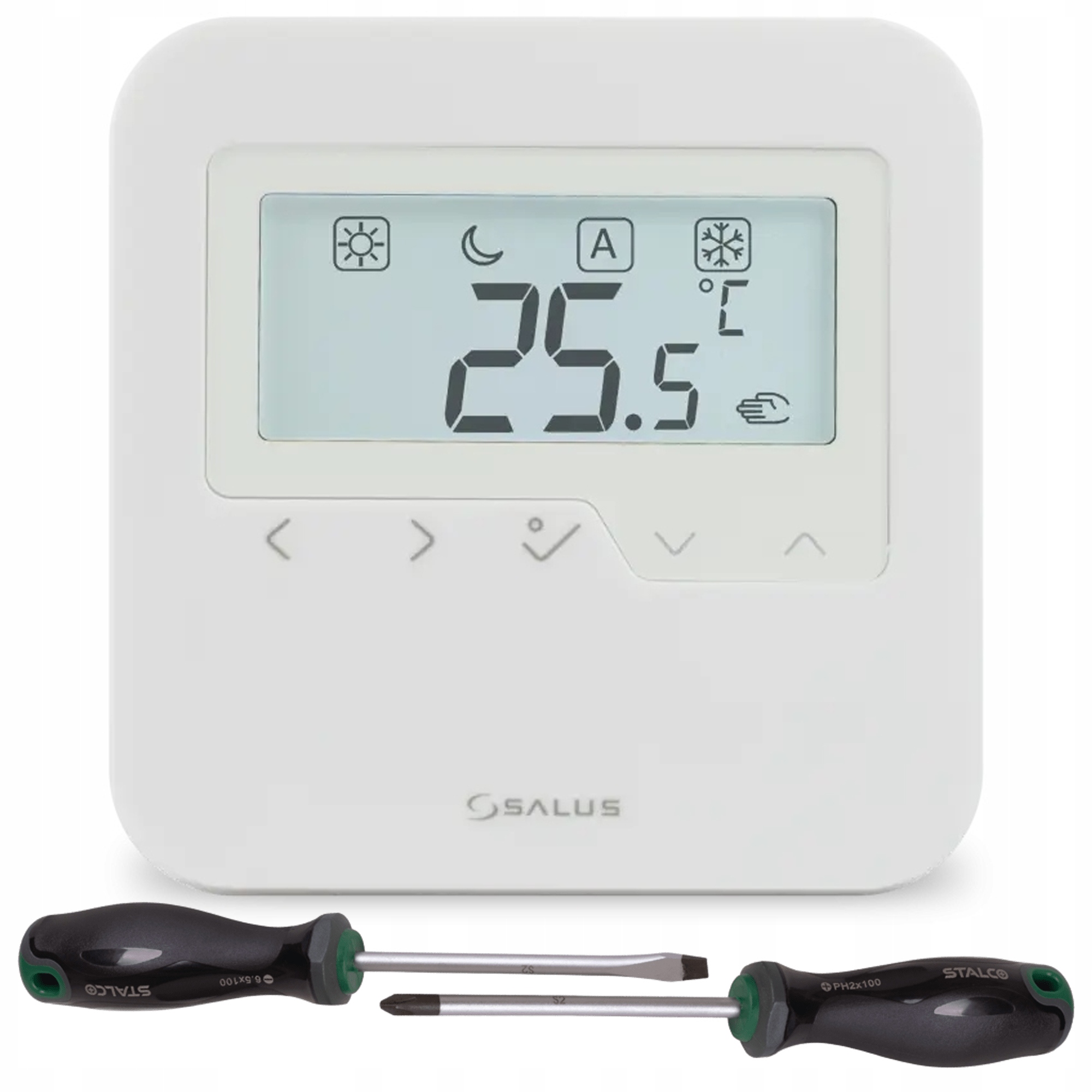 Drátový Nástěnný Denní Regulátor Teploty HTRS230 230V Salus