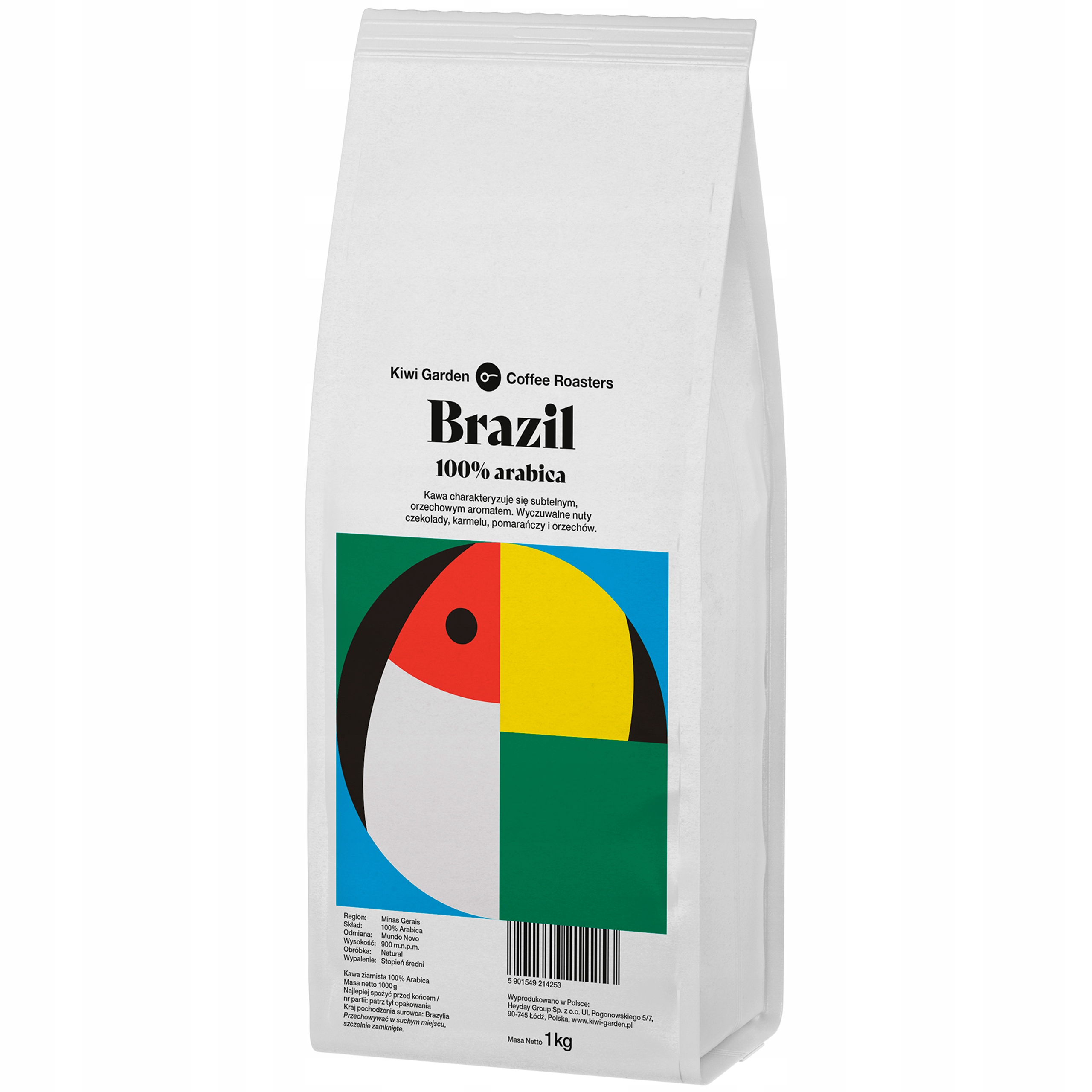 Levně Káva Zrnková 1kg Brazílie Čerstvě pražená 100% Arabica Káva Do Kávovaru