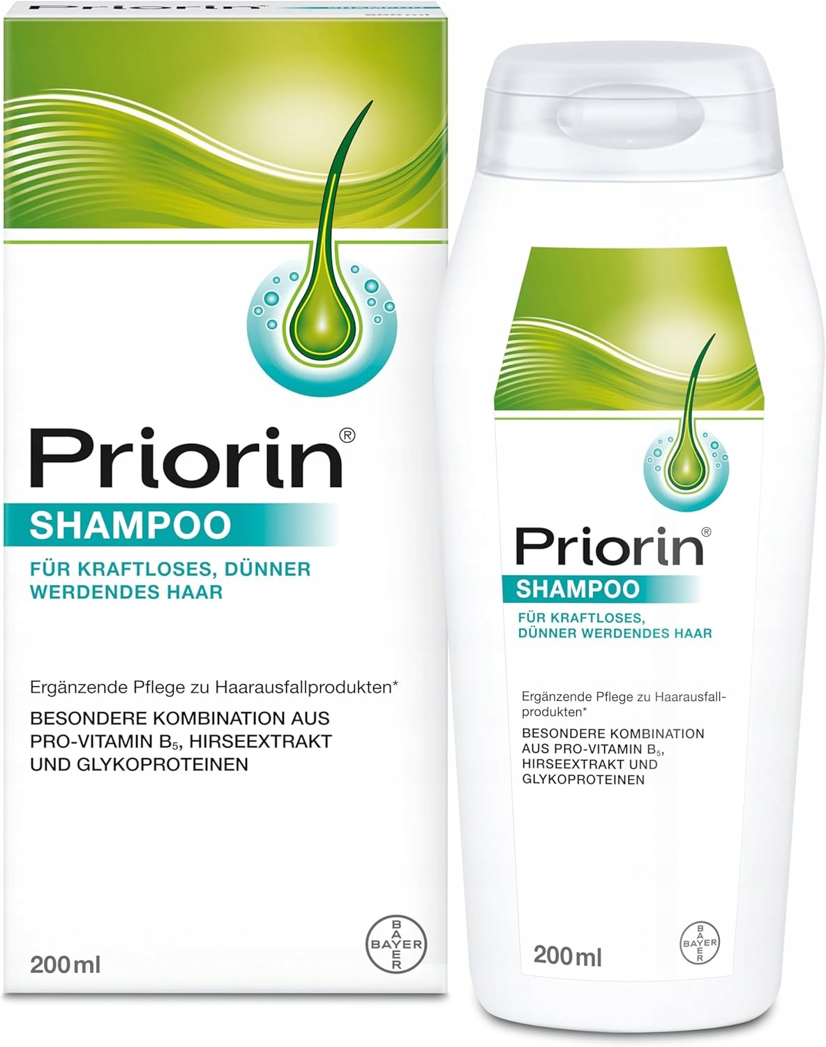 PRIORIN SZAMPON DO WŁOSÓW CIENKICH I OSŁABIONYCH 200ML