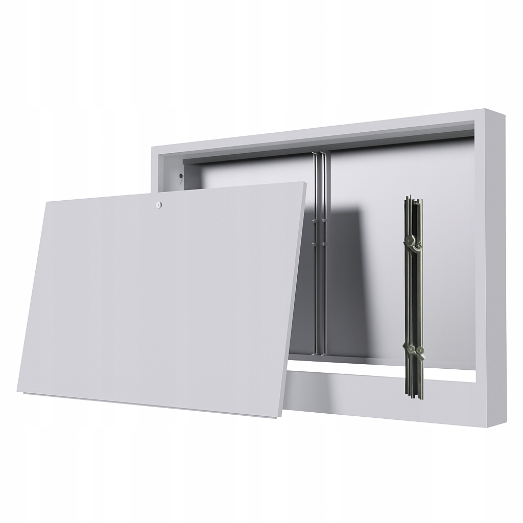 Nástenná skrinka 11-12 obvodov pre podlahový rozdeľovač 2 montážne lišty