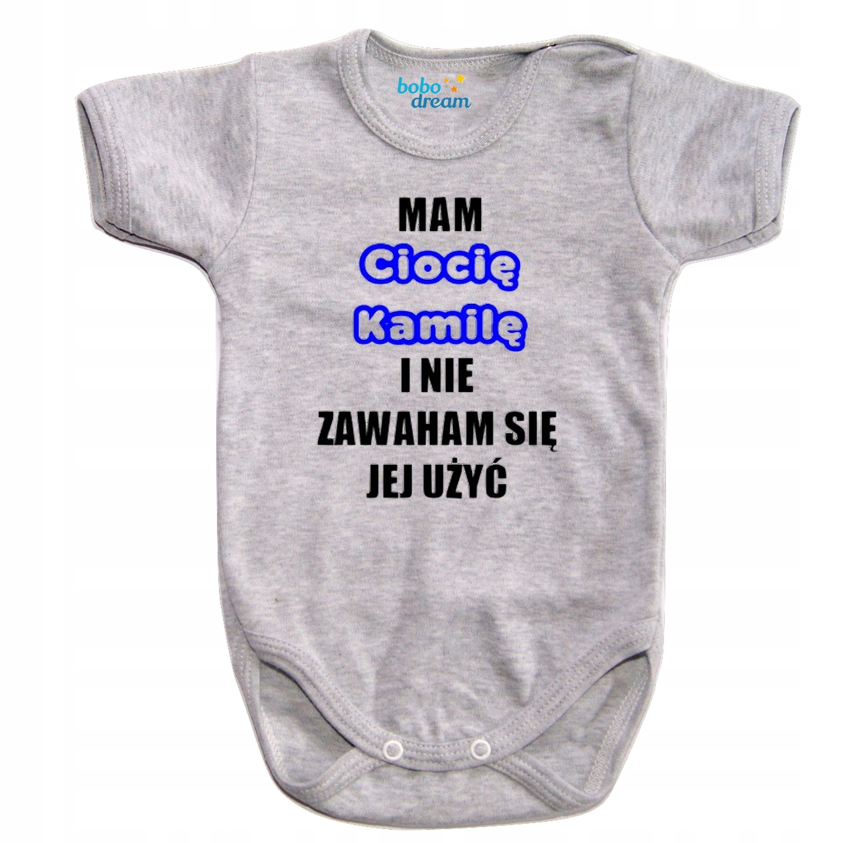 

Body niemowlęce Mam ciocię (imię) i nie zawaham si