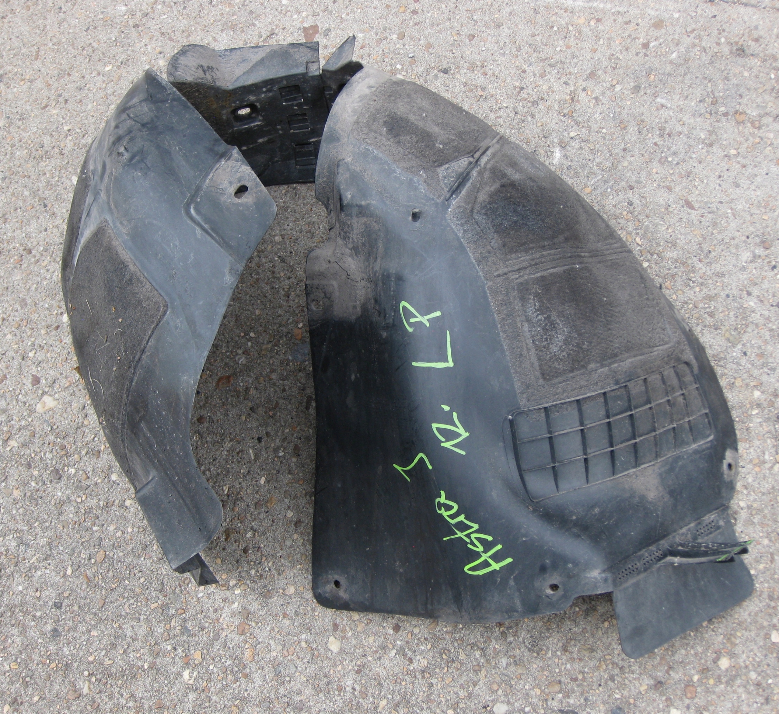 OPEL ASTRA J HB 1.7 CDTI 12R mudguard left front 13354313