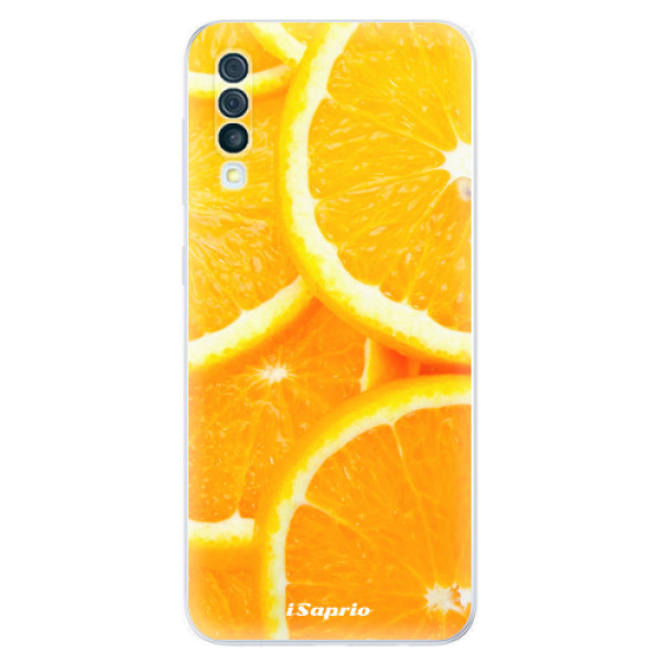 Silikonowe etui iSaprio Orange 10 do Samsung Galaxy A50