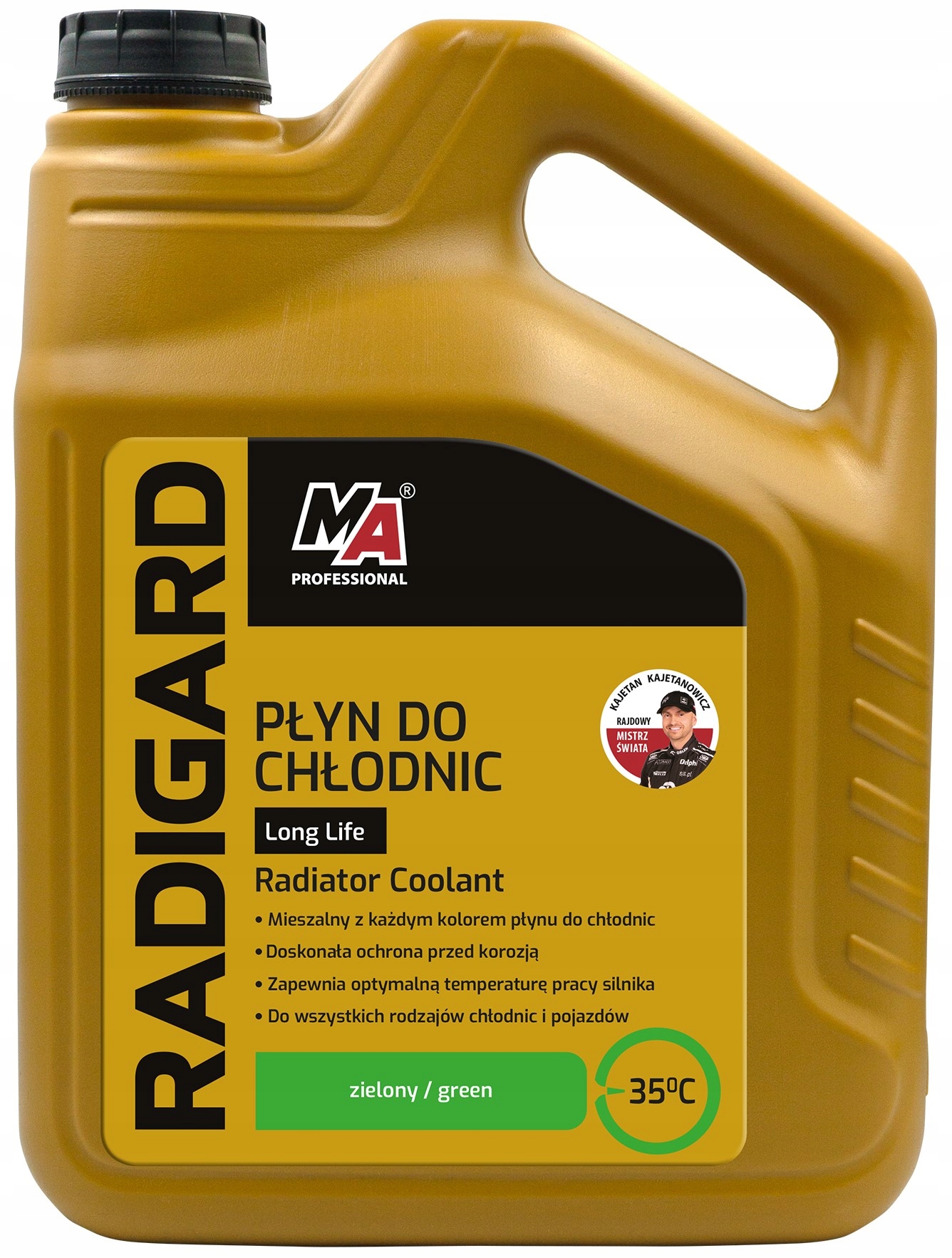 MA PROFESSIONAL RADIGARD - PŁYN DO CHŁODNIC - ZIELONY - 5L
