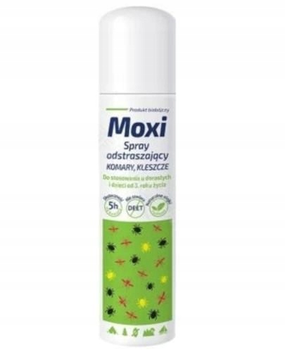 

Moxi spray odstraszający komary i kleszcze 100 ml