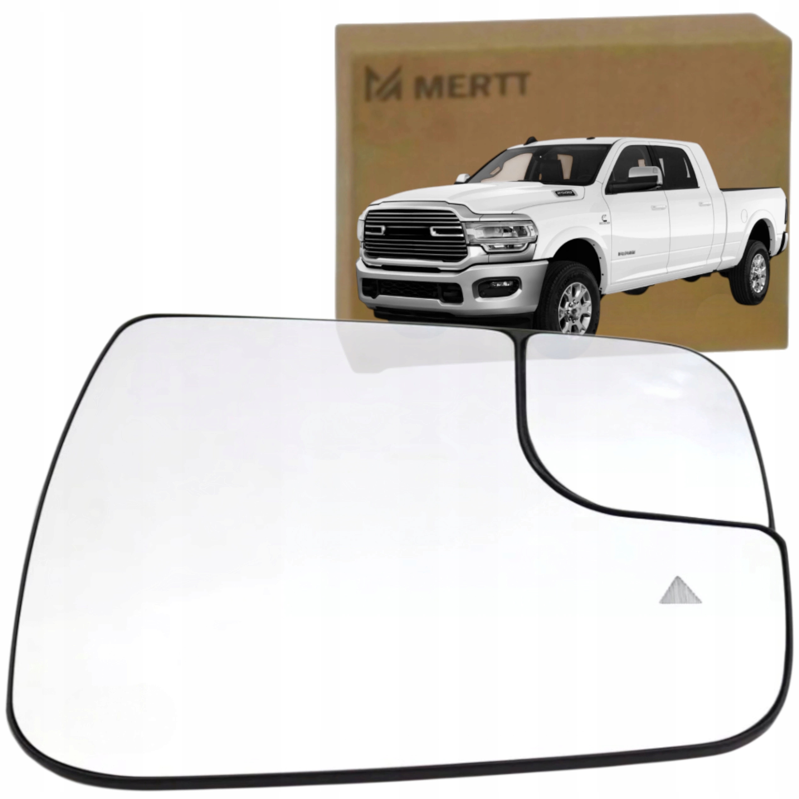 zrcátko sklo vložka Pravý Asistent Dodge Ram 1500 2500 Dt 2019-2024