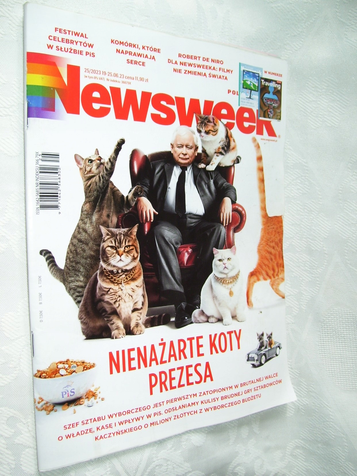 NEWSWEEK 15/2023- NIENAŻARTE KOTY PREZESA