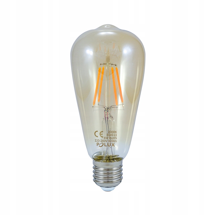 

Żarówka lampa Led E27 4W Filament Ozdobna Edison