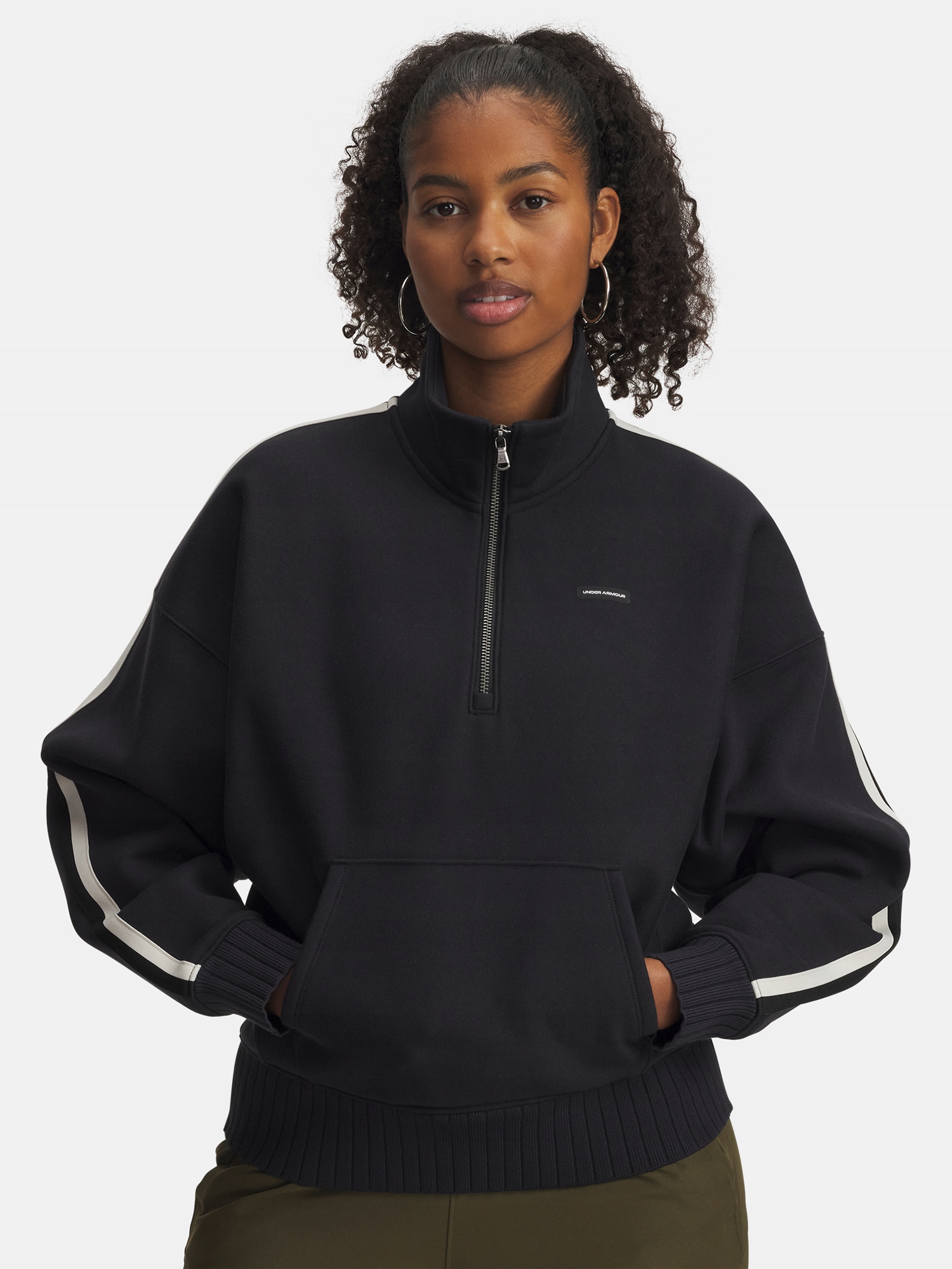 Under Armour Dámská mikina Under Armour Icon Hwt Fleece Hz-blk