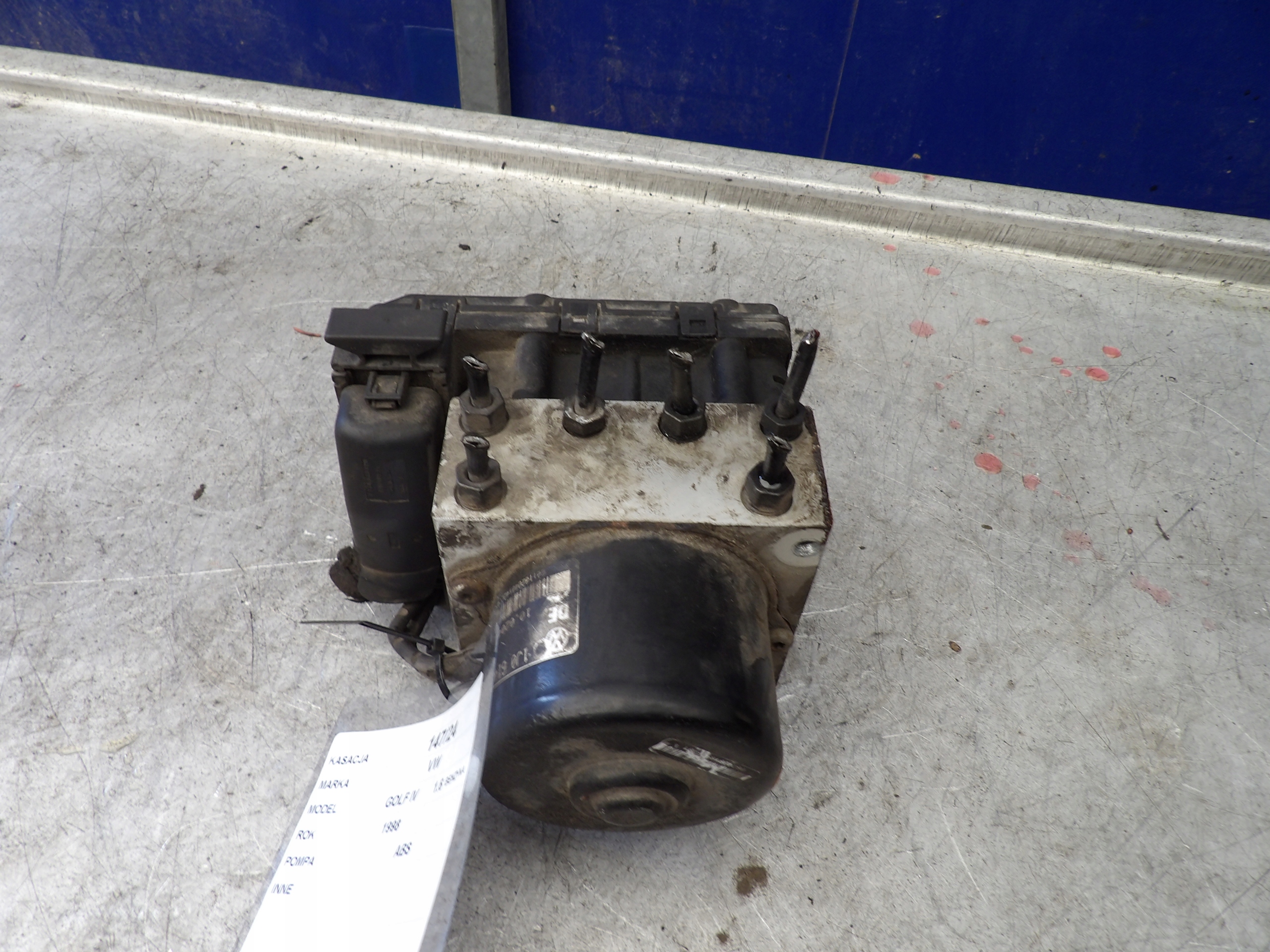 VW GOLF IV POMPA ABS 1J0614117C 10.0204-0142.4