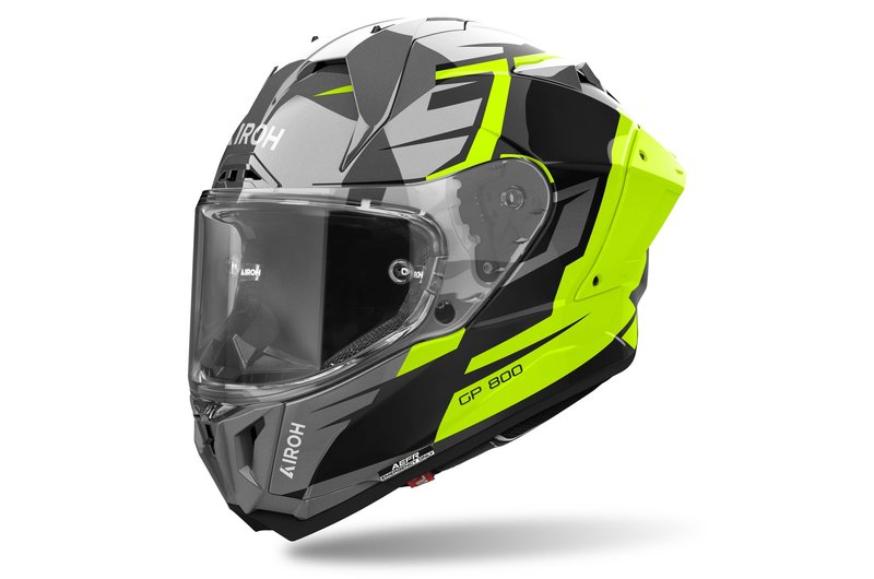 Integrálna Motocyklová Prilba Airoh Gp 800 Master Yellow Gloss M