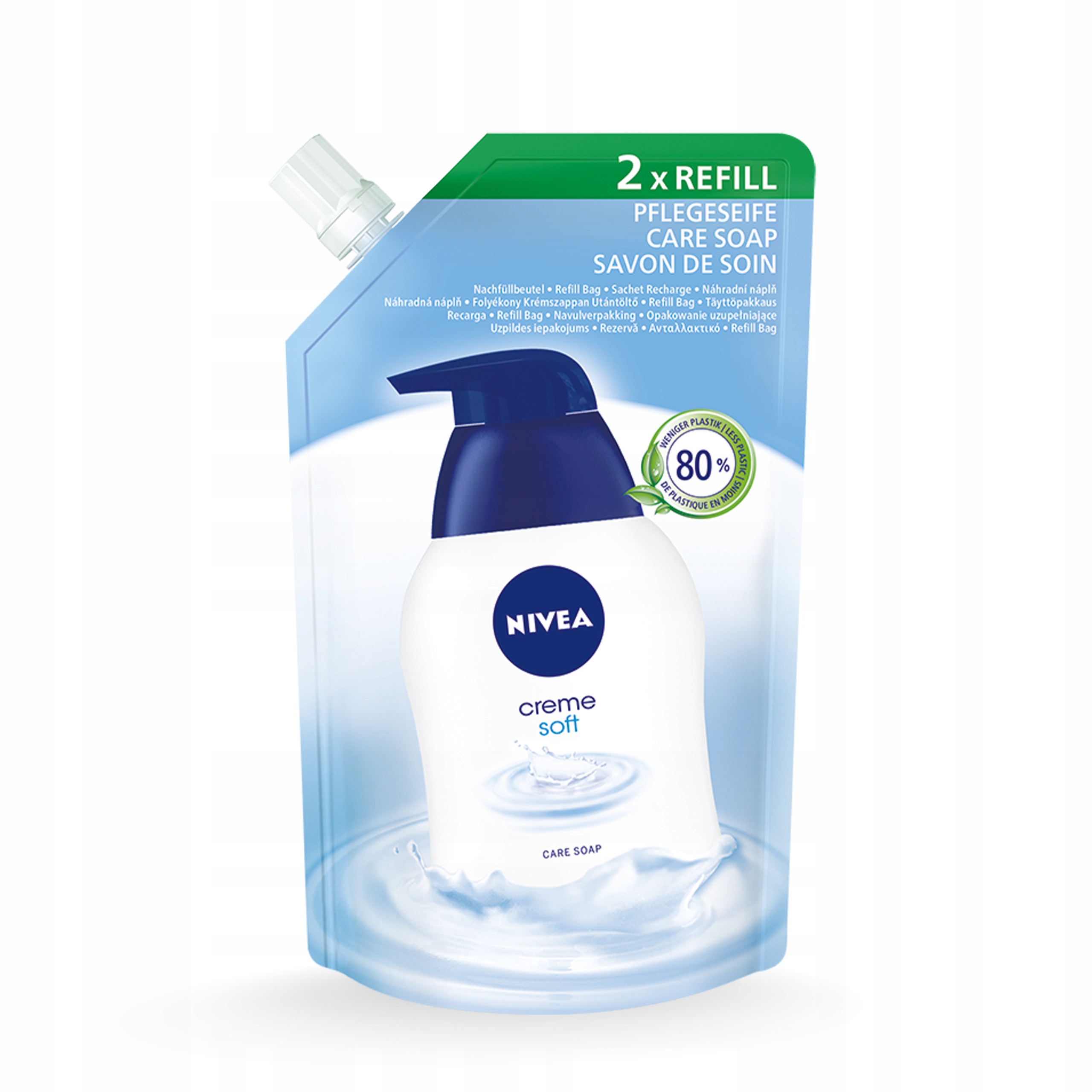 

Nivea Mydło w płynie Creme Soft 500ml zapas
